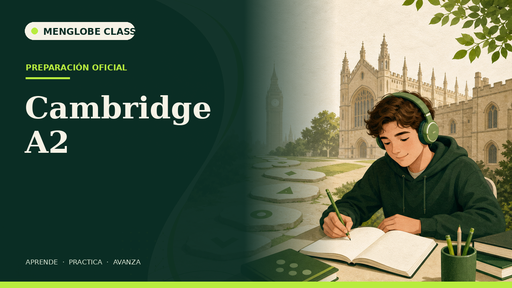A2 Cambridge Preparation Course
